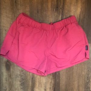 Patagonia Women’s Shorts Dark Pink SMALL
